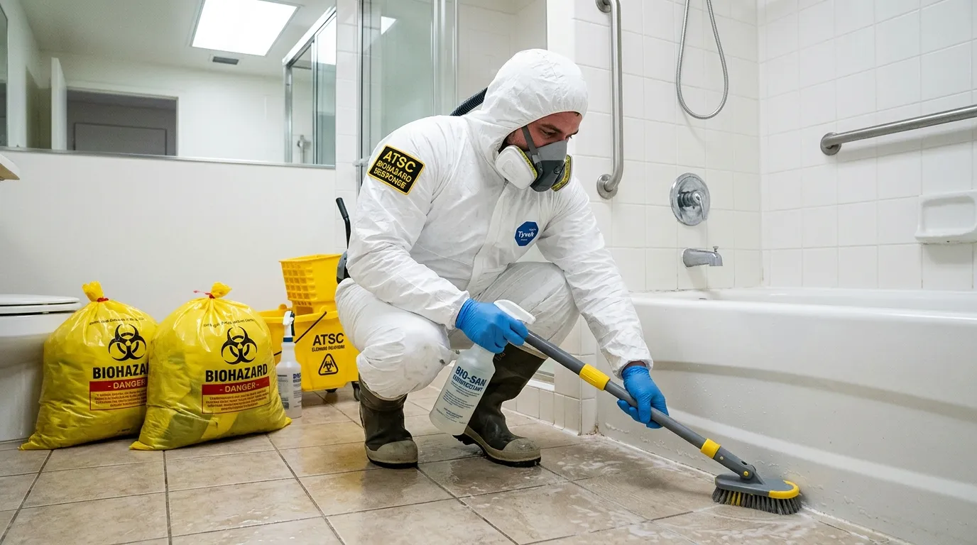 Decontamination equipment deployed for Blood Cleanup in Oxford